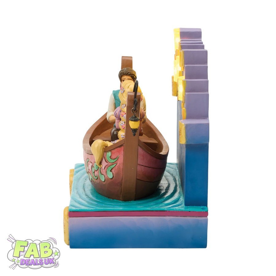 A Dream Come True (Tangled Boat with LED Lanterns) - Disney Traditions Ornament by Jim Shore