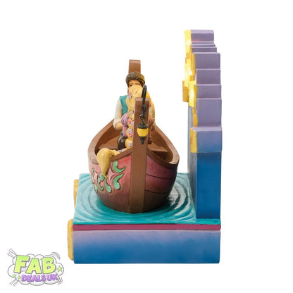 A Dream Come True (Tangled Boat with LED Lanterns) - Disney Traditions Ornament by Jim Shore