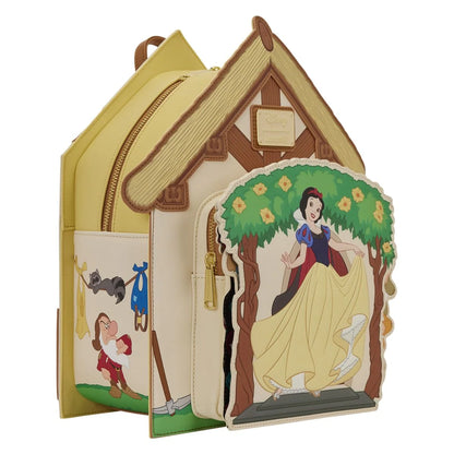 Snow White and the Seven Dwarves Cottage Disney Princess Loungefly Mini Backpack
