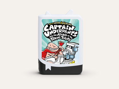 The Adventures of Captain Underpants and the Attack of the Talking Toilets Book #2 Tonies