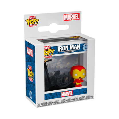 Iron Man Avengers Tower Bitty Pop Deluxe Individual Funko