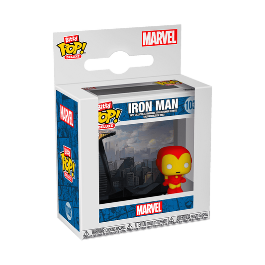 Iron Man Avengers Tower Bitty Pop Deluxe Individual Funko