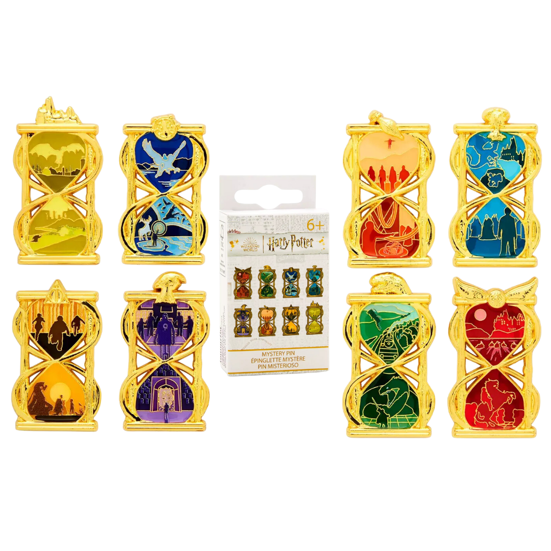 Harry Potter House Hourglass Loungefly Enamel Blind Box Pin