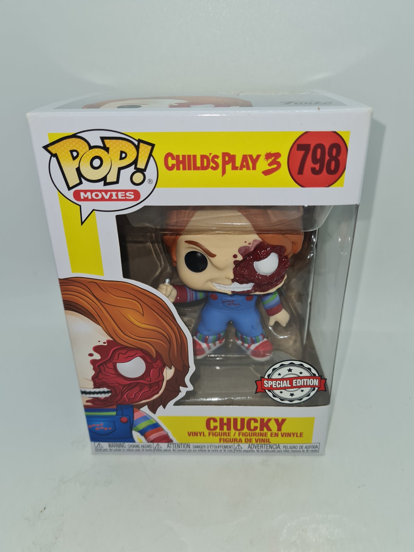 #798 Chucky Childs Play 3 Horror Movies Funko Pop