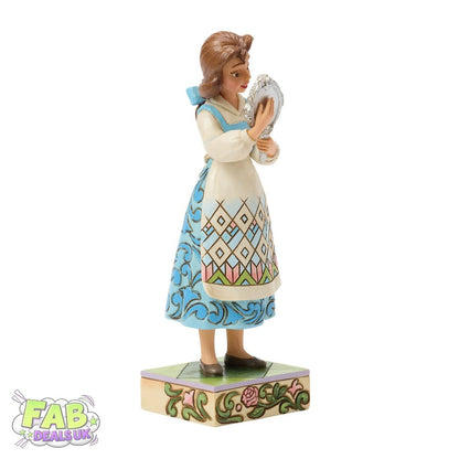 A Glimpse Within (Belle Mirror Figurine) Beauty and the Beast - Disney Traditions Ornament by Jim Shore