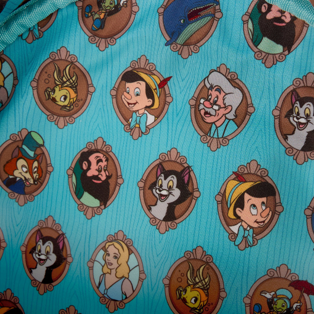 Pinocchio Cameo Series Disney Loungefly Mini Backpack