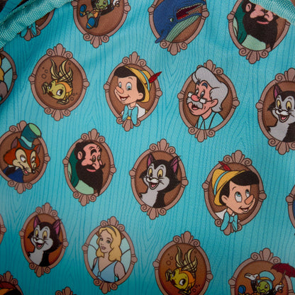 Pinocchio Cameo Series Disney Loungefly Mini Backpack