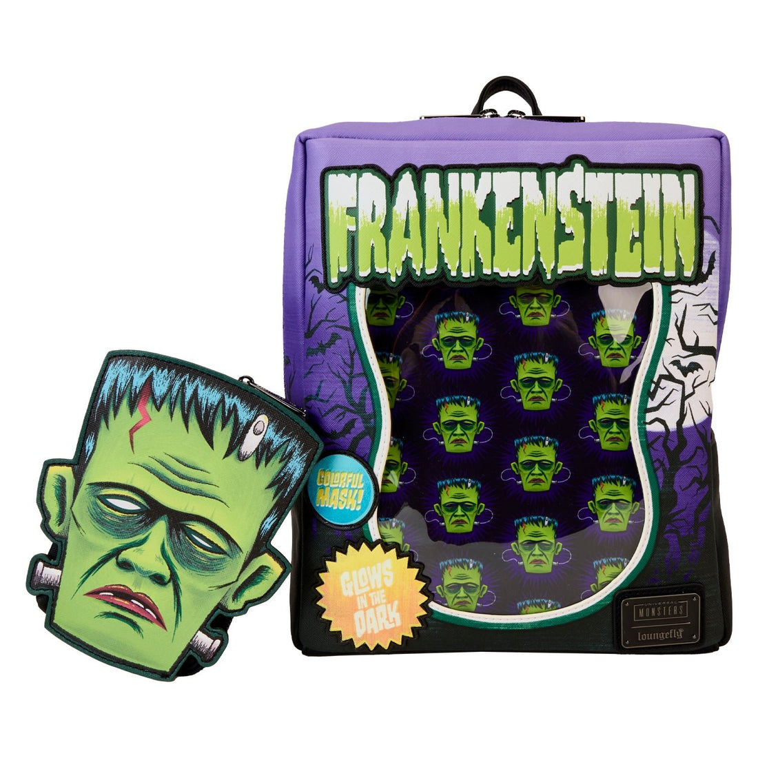 Frankenstein Universal Monsters Halloween Loungefly Mini Backpack