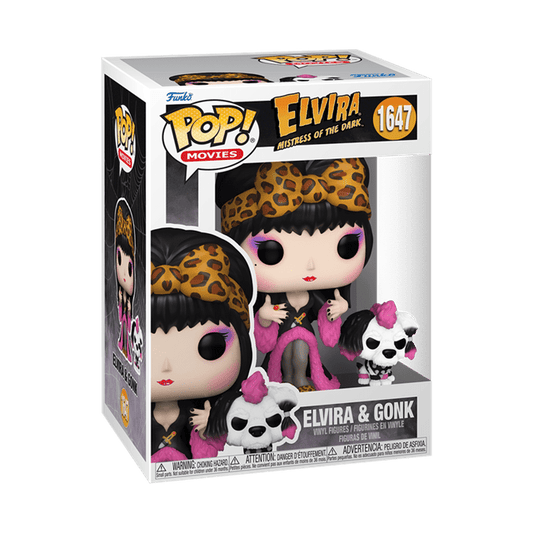 #1647 Elvira & Gonk Movies Funko Pop
