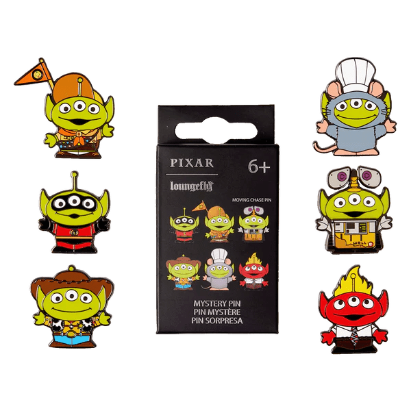 Alien Remix Toy Story Pixar Disney Loungefly Enamel Blind Box Pin