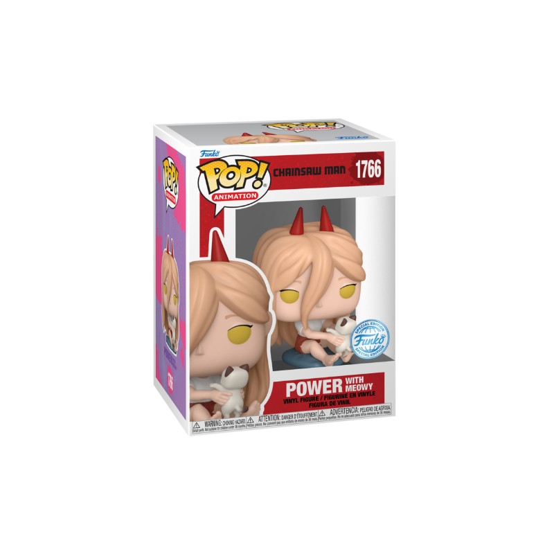 #1766 Power With Meowy SPECIAL EDITION Chainsaw Man Animation Funko Pop
