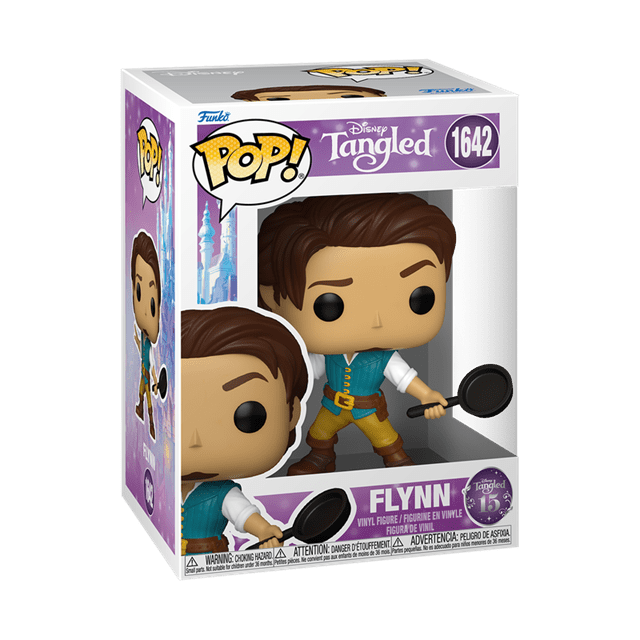 #1642 Flynn Rider with Frying Pan Tangled Disney Princess Funko Pop