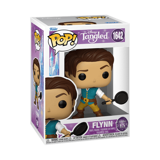 #1642 Flynn Rider with Frying Pan Tangled Disney Princess Funko Pop