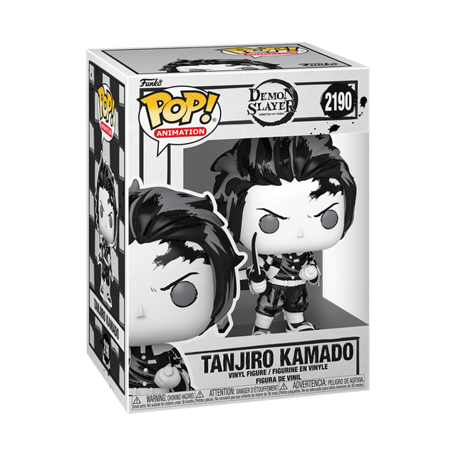 #2190 Tanjiro Kamado Sketched Demon Slayer Animation Funko Pop
