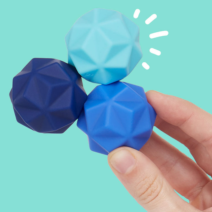 Speks Odds - Blue Peaks 3-Pack Fidget Magnets