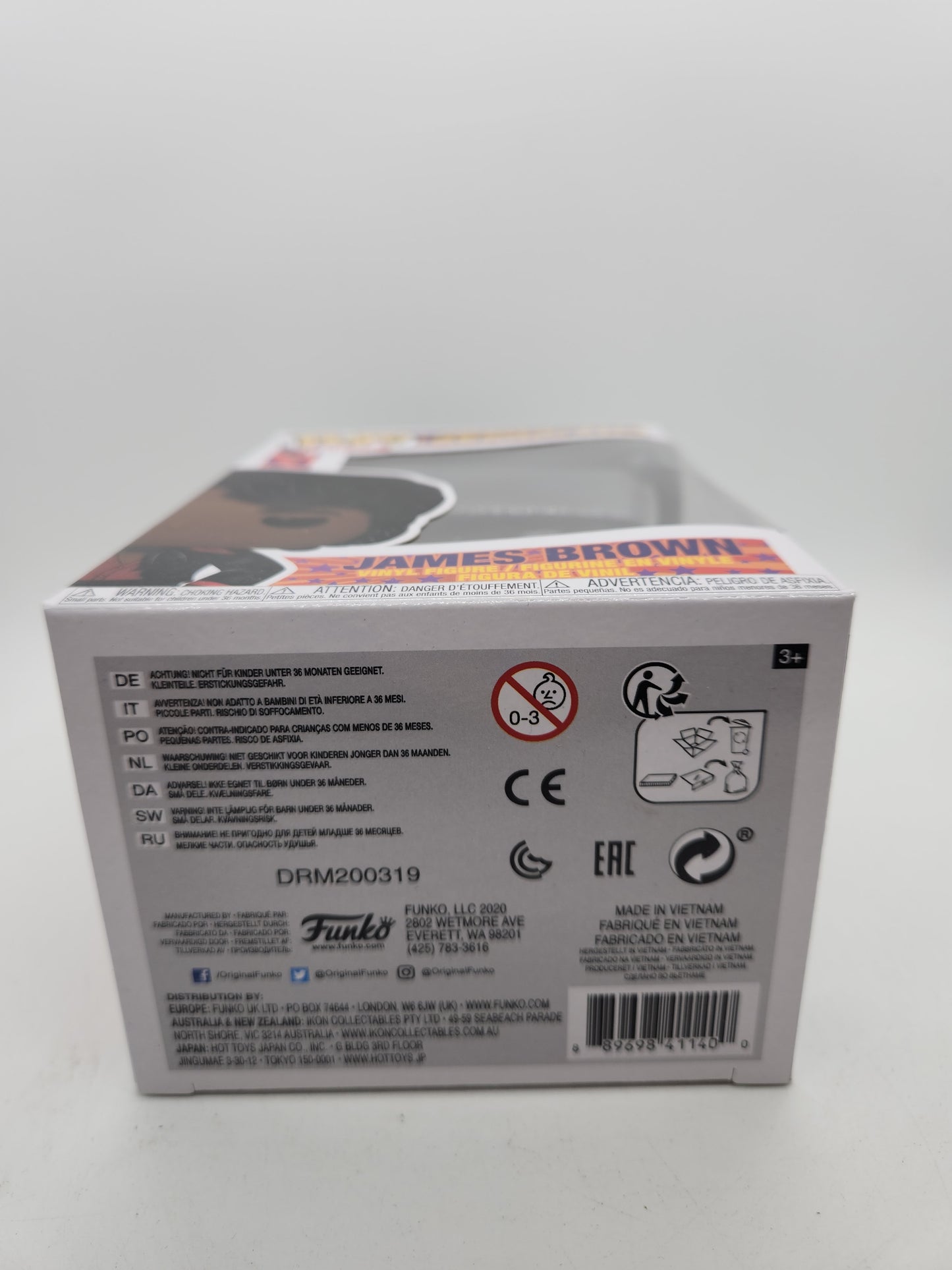 #176 James Brown Rocks Funko Pop