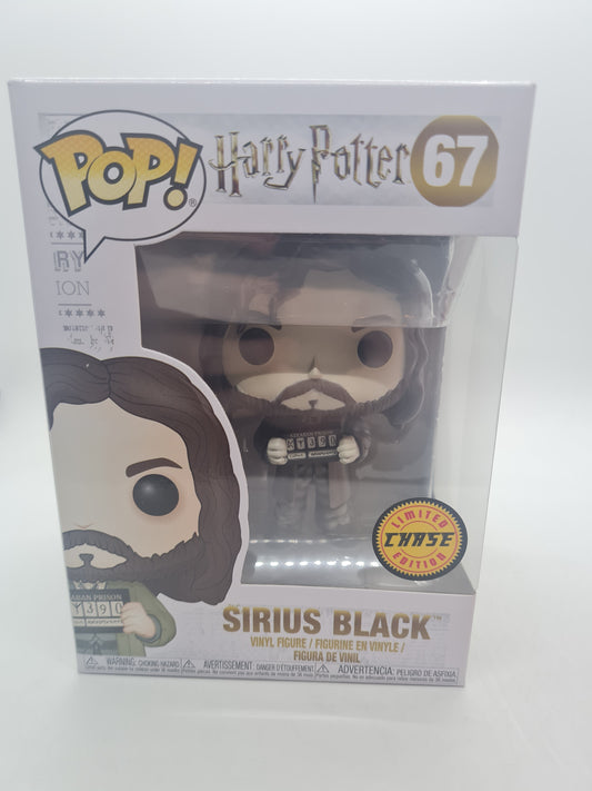 #67 Sirius Black B&W CHASE Harry Potter Funko Pop