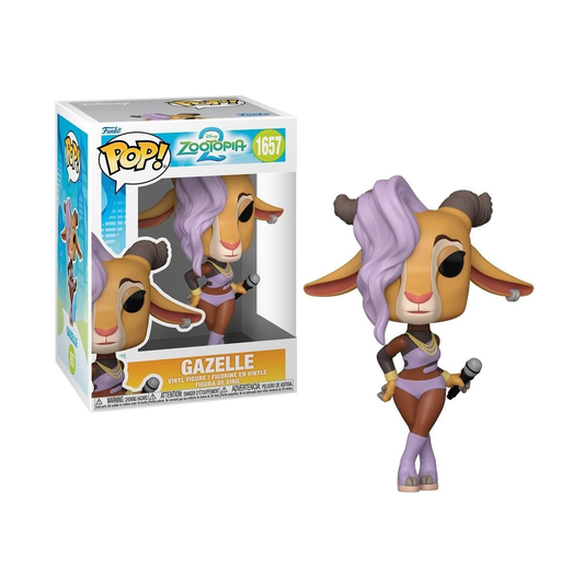 #1657 Gazelle Zootopia 2 Disney Funko Pop