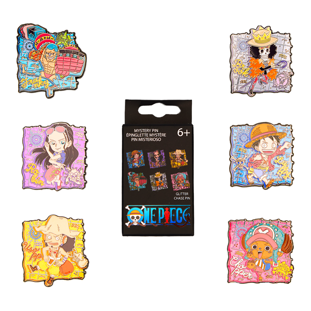 One Piece Map Toei Anime Funko Loungefly Enamel Blind Box Pin