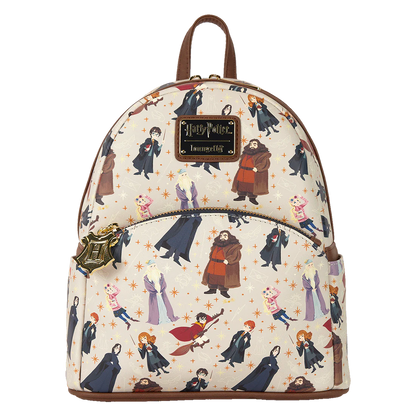 Harry Potter Spring AOP Loungefly Mini Backpack