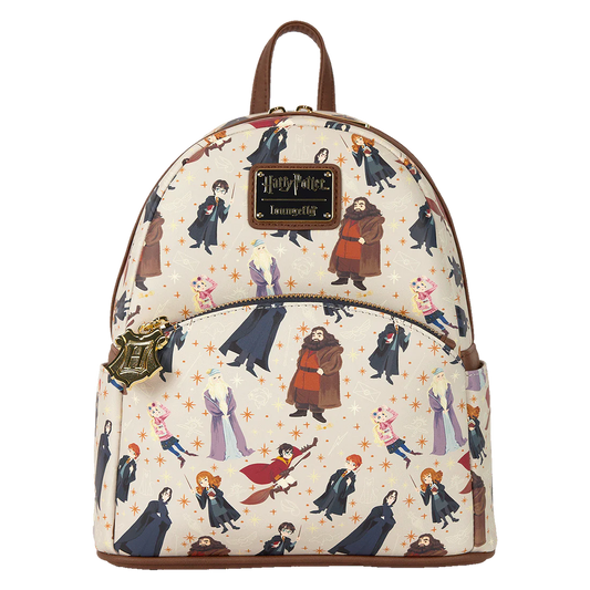 Harry Potter Spring AOP Loungefly Mini Backpack