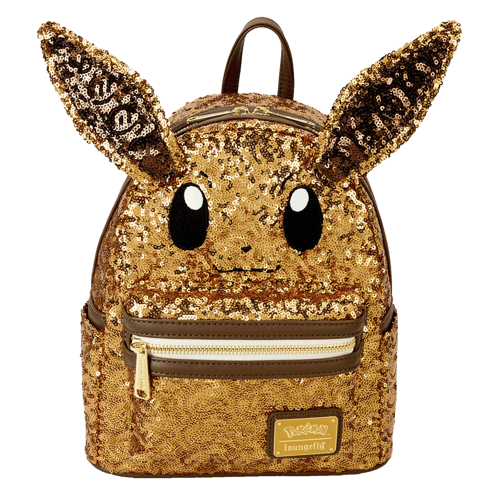 Eevee Sequin Cosplay Pokemon Loungefly Mini Backpack