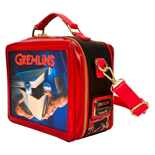 Vintage Lunchbox Gremlins 40th Anniversary Loungefly Crossbody Bag