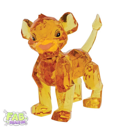 Simba Lion King Disney Facet Ornament
