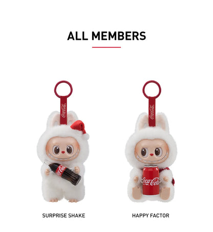 The Monsters X Coca Cola Series Labubu PopMart Vinyl Face Doll GENUINE