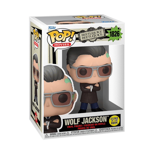 #1826 Wolf Jackson GLOW Beetlejuice Movies Funko Pop