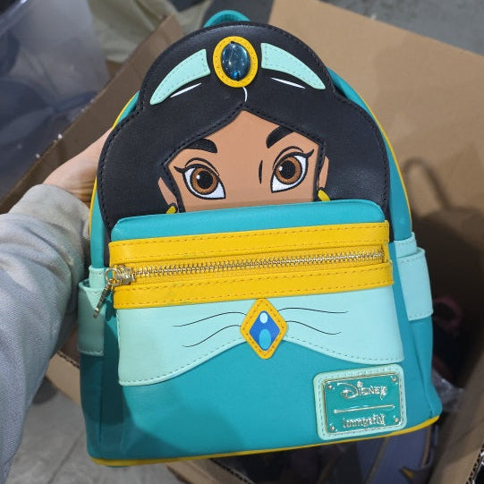Jasmine Cosplay Aladdin Disney Princess Loungefly Mini Backpack