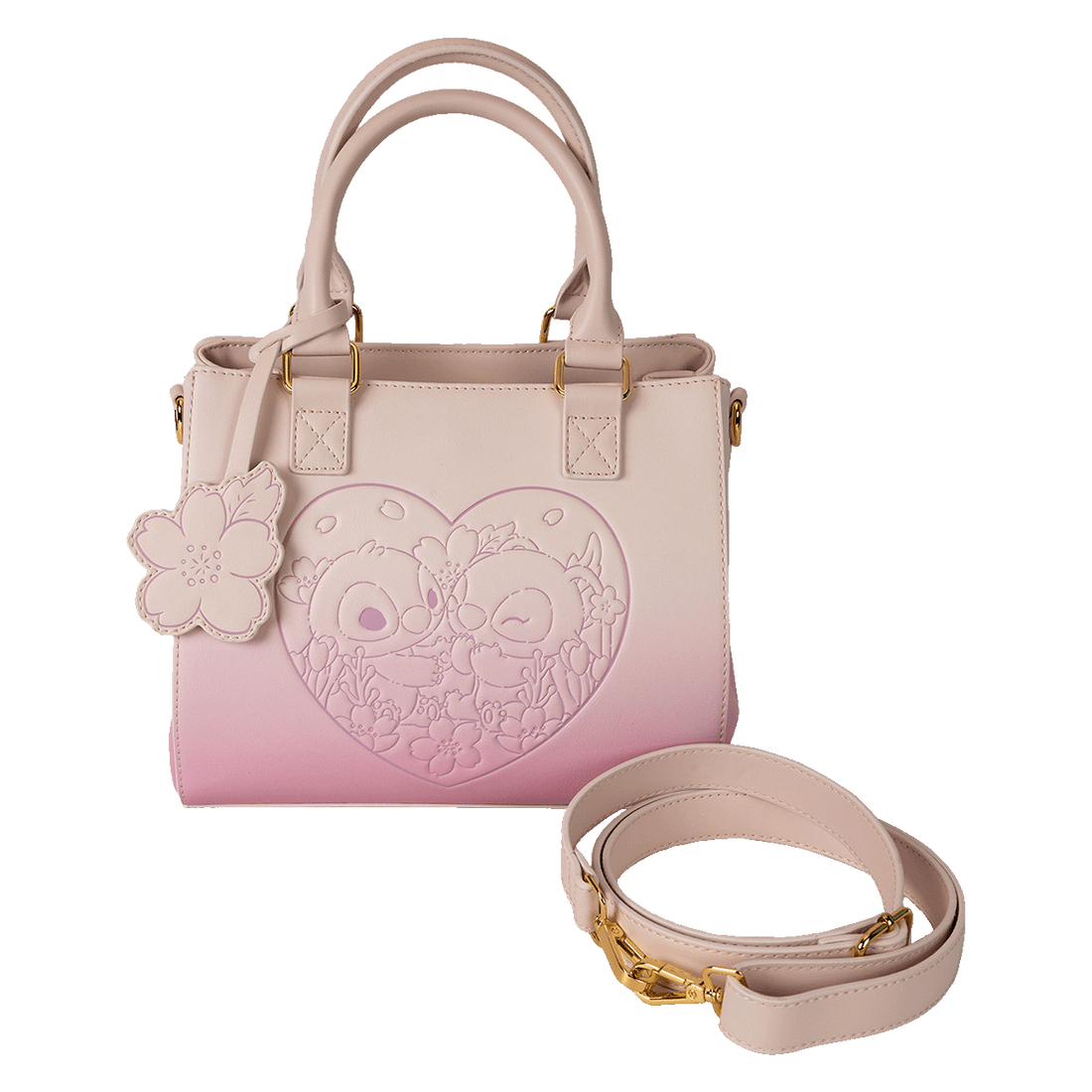 Stitch Cherry Blossom Crossbody Disney Loungefly Bag