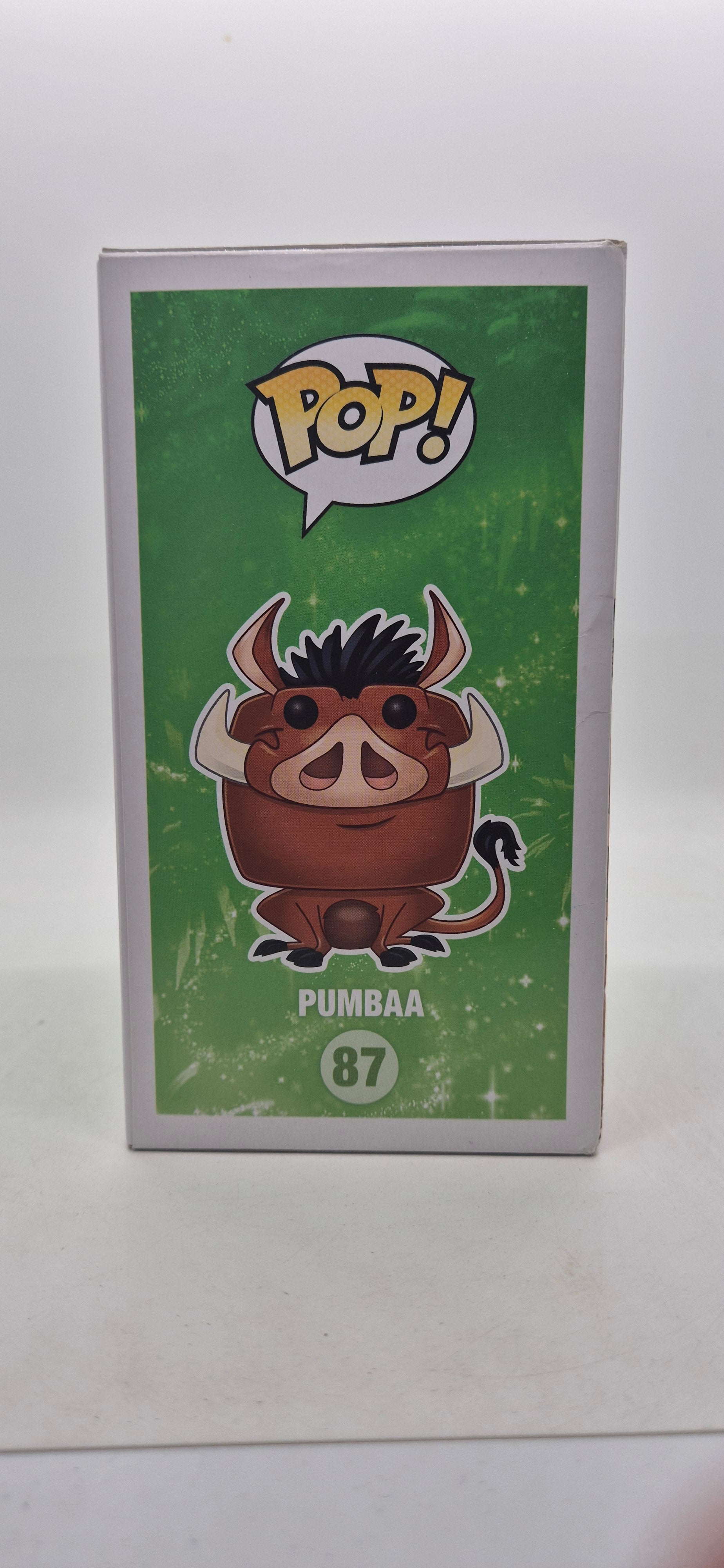 87 Pumbaa The Lion King Disney Funko Pop Fab Deals UK Ltd