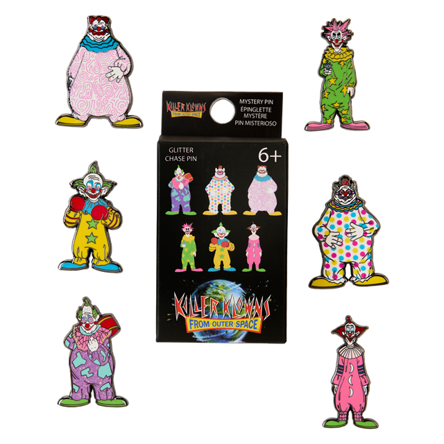 Killer Klowns from Outer Space Horror Loungefly Enamel Blind Box Pin