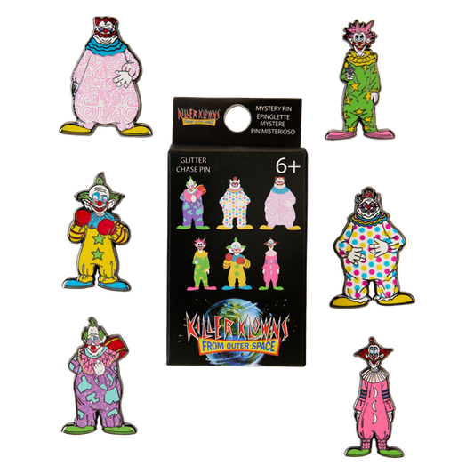 Killer Klowns from Outer Space Horror Loungefly Enamel Blind Box Pin