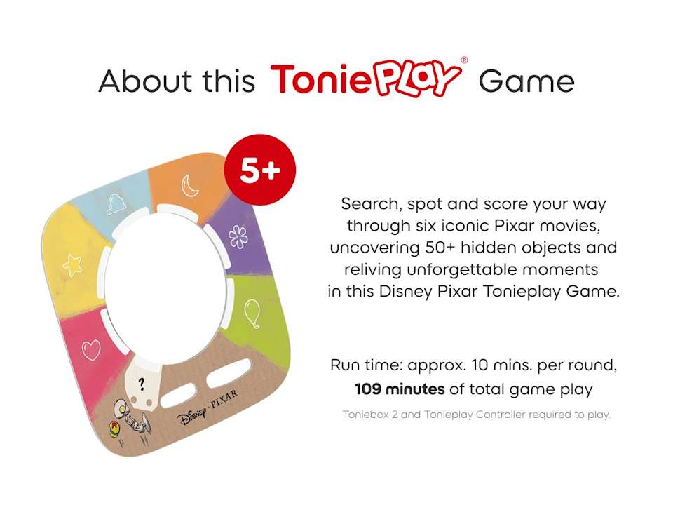 Disney/Pixar: Scene Searchers (UK) Tonies Tonieplay