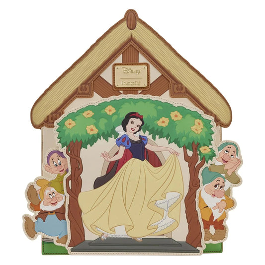 Snow White and the Seven Dwarves Cottage Disney Princess Loungefly Mini Backpack