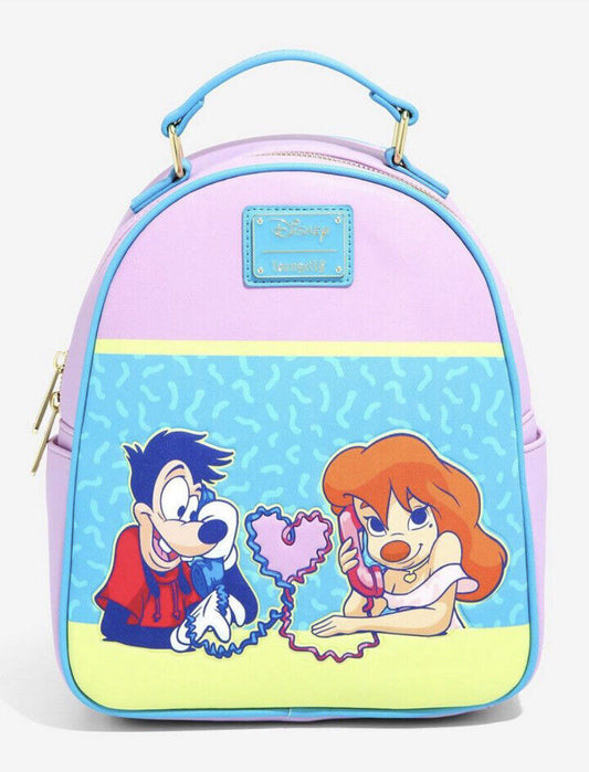 Max and Roxanne A Goofy Movie Disney Loungefly Mini Backpack