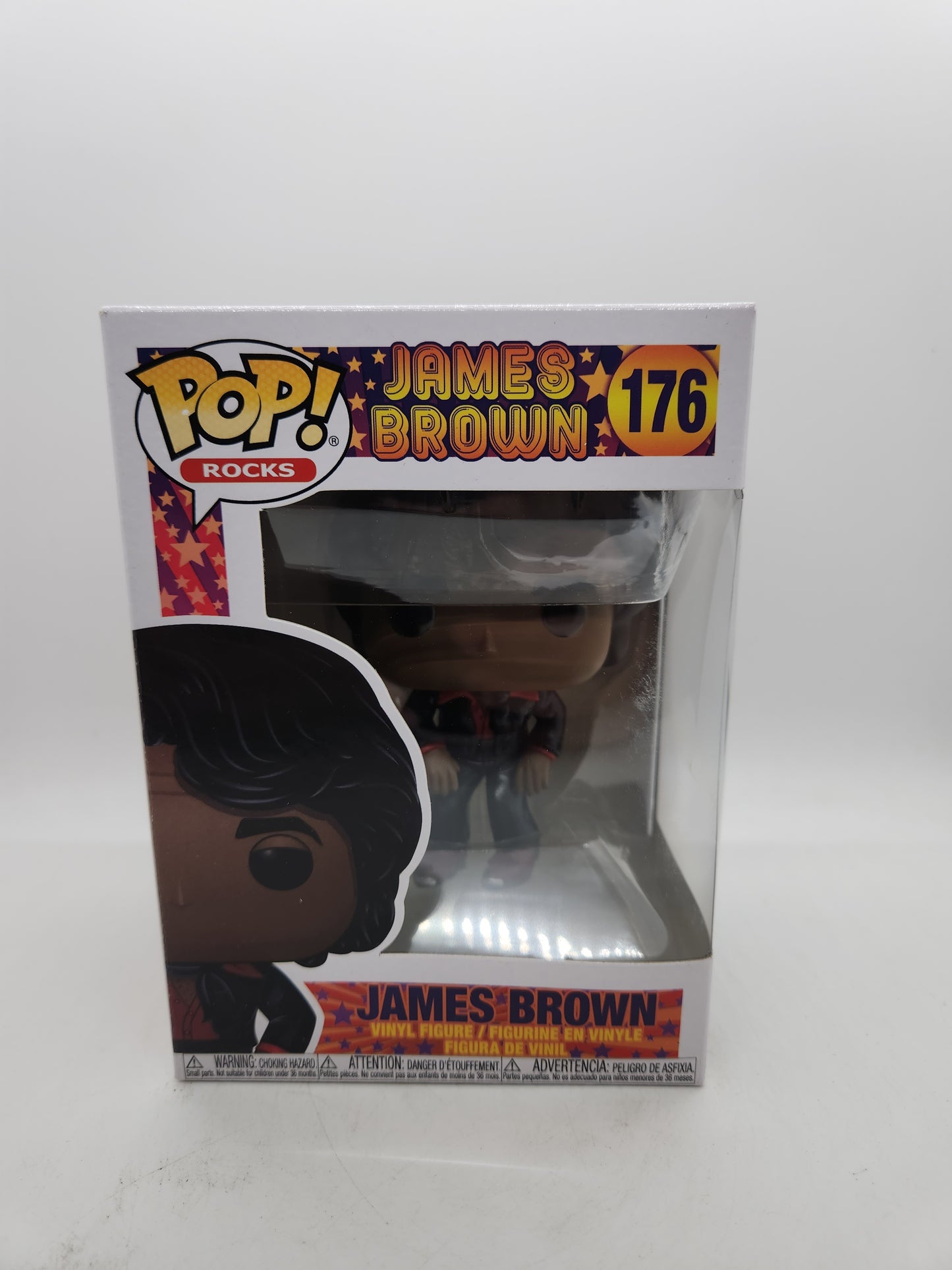 #176 James Brown Rocks Funko Pop