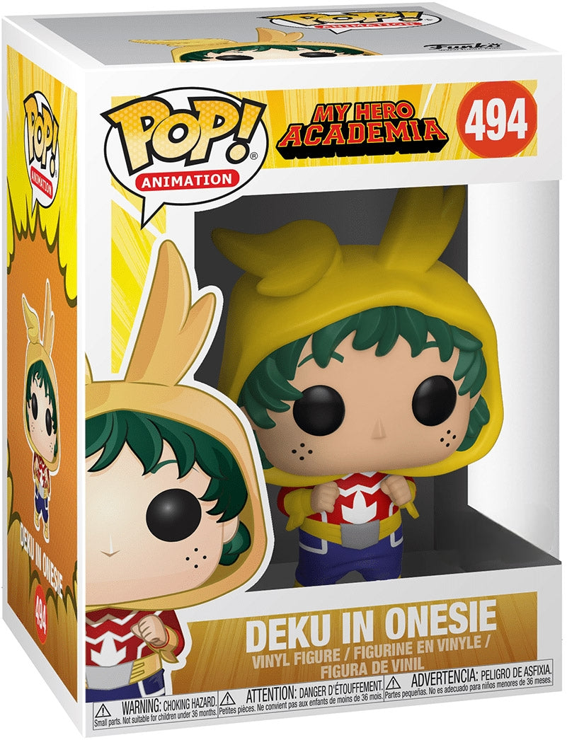 #494 Deku in Onesie My Hero Academia MHA Animation Funko Pop