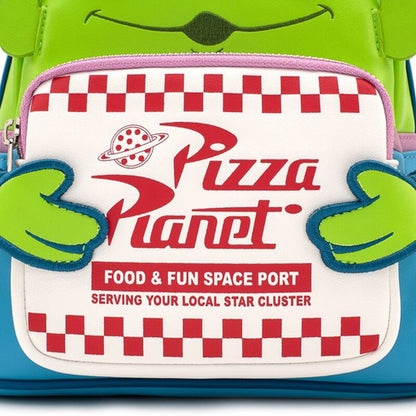 Pixar Toy Story Pizza Planet Alien Disney Loungefly Mini Backpack