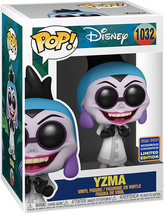 #1032 Yzma 2021 WONDEROUS CONVENTION Emporer's New Groove Disney Funko Pop