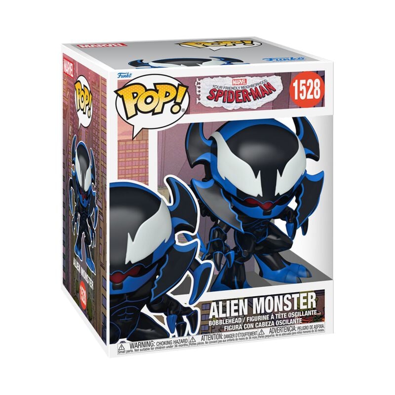 #1528 Alien Monster Spider-Man 6" Marvel Funko Pop