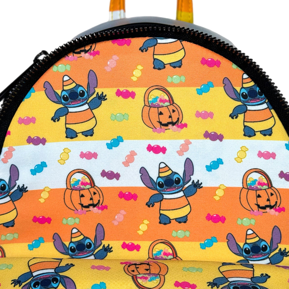 Stitch Candy Corn Cosplay Disney Loungefly Mini Backpack