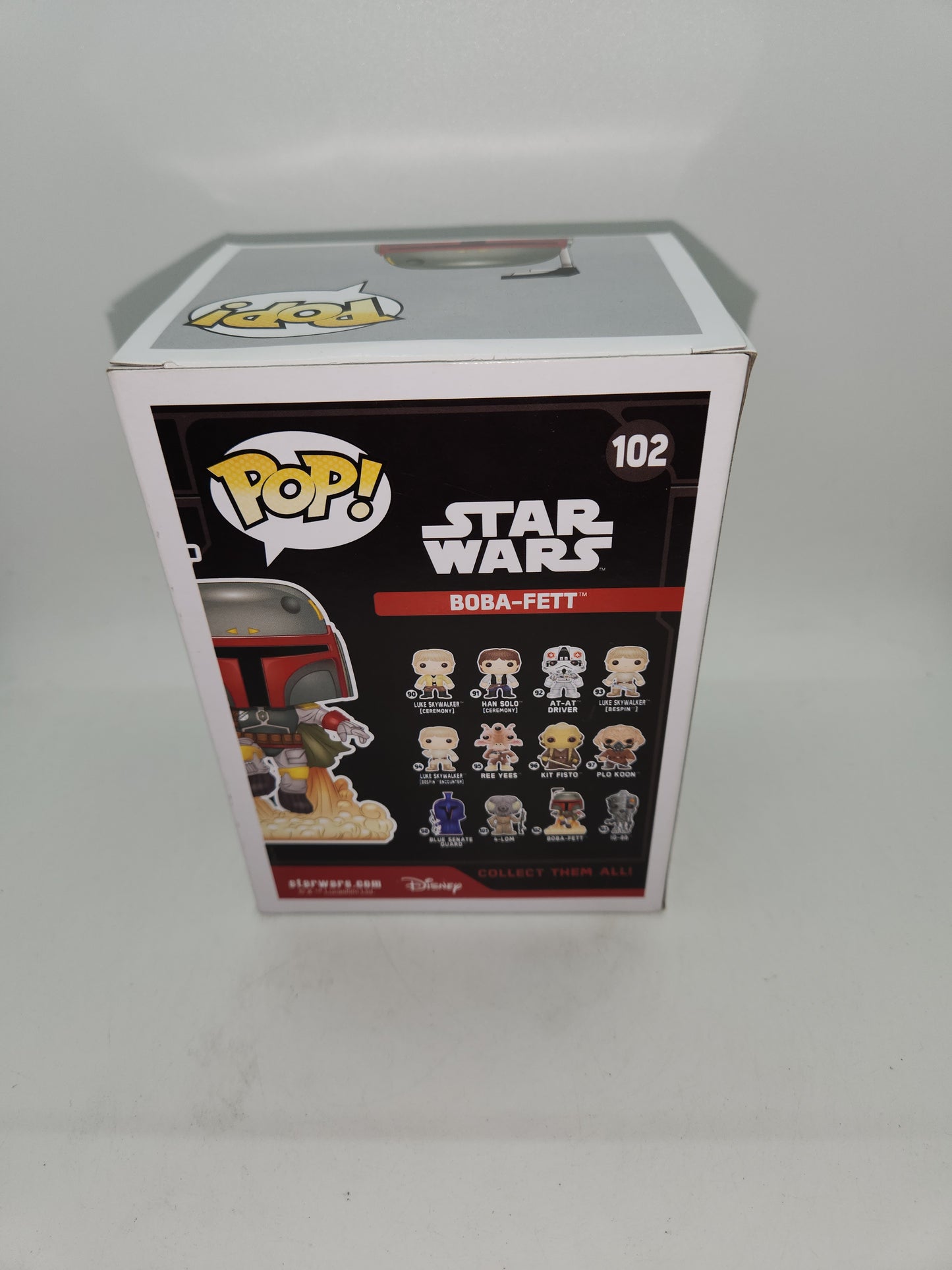 #102 Boba Fett SMUGGLER'S BOUNTY EXCLUSIVE Star Wars Funko Pop