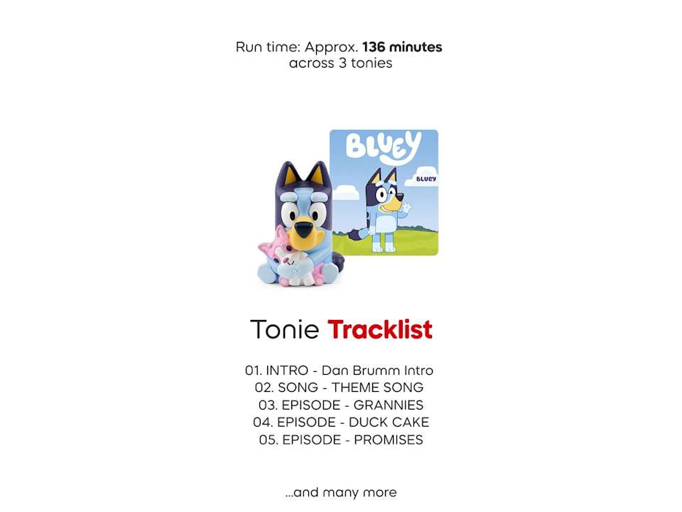 Toniebox 2 Cloud Pink Starter Set with Bluey Tonie UK Tonies