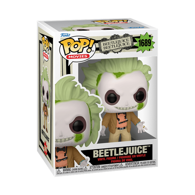 #1689 Beetlejuice Horror Movies Funko Pop