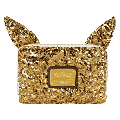 Eevee Sequin Pokemon Zip Around Loungefly Purse