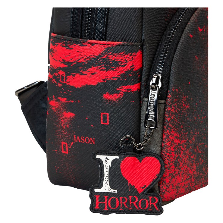 Jason Voorhees Friday the 13th I Heart Horror Loungefly Mini Backpack