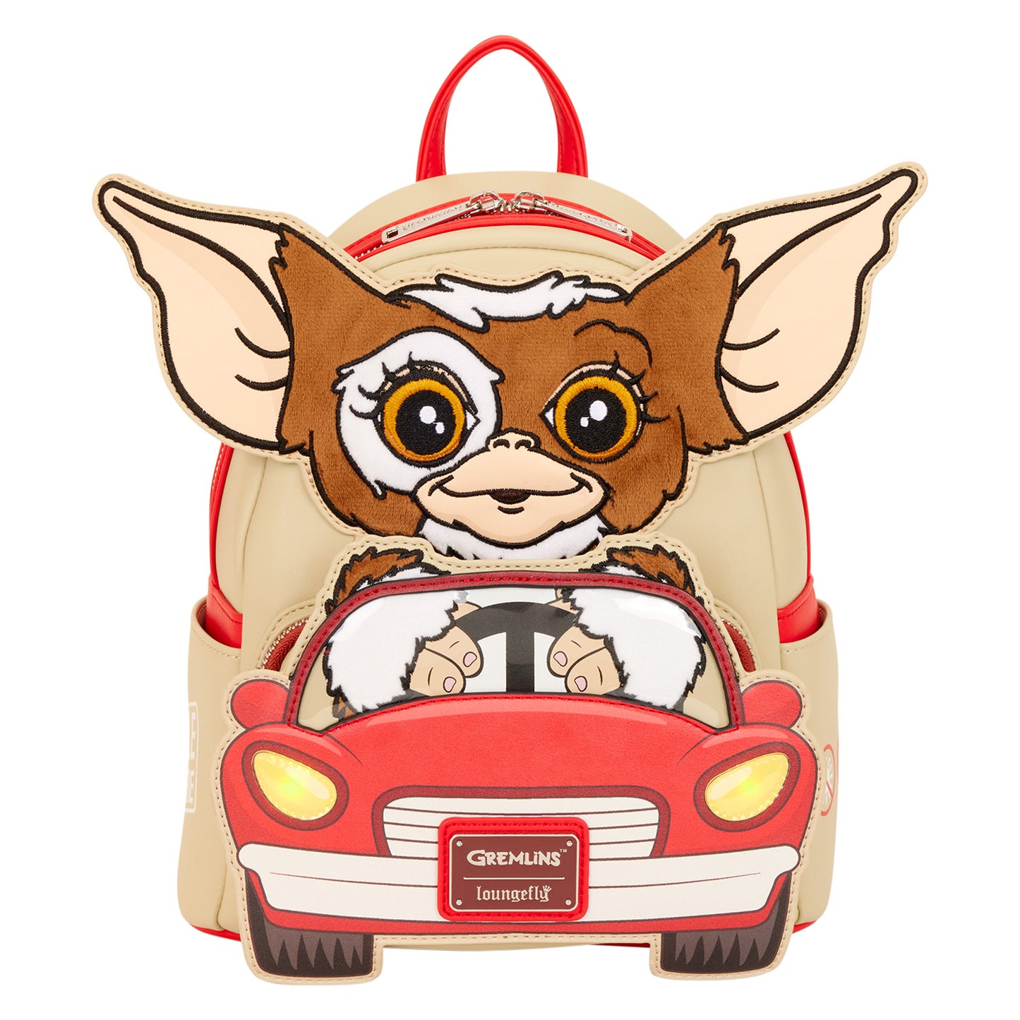Gremlins Gizmo Car Mini Loungefly Backpack Light Up